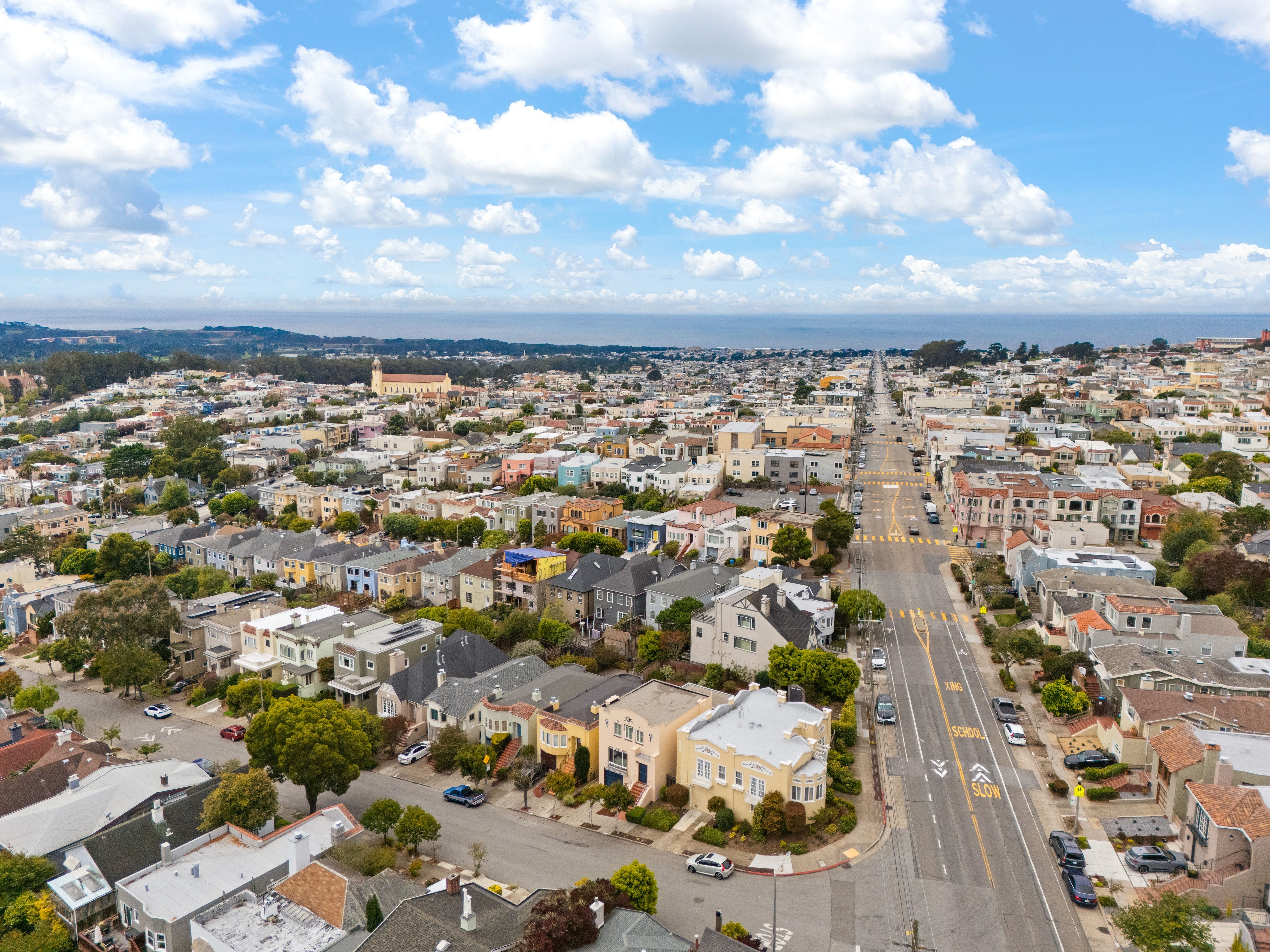 Aerial View — 10 Madrone Avenue